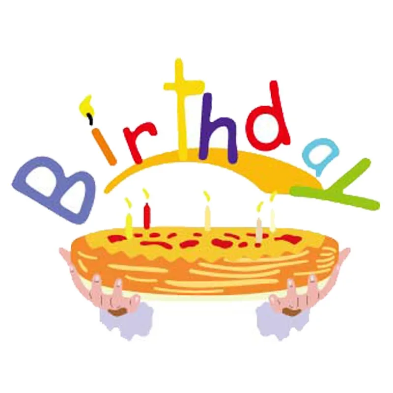 113*85mm 3D Birthday Cake Metal Cutting Dies DIY