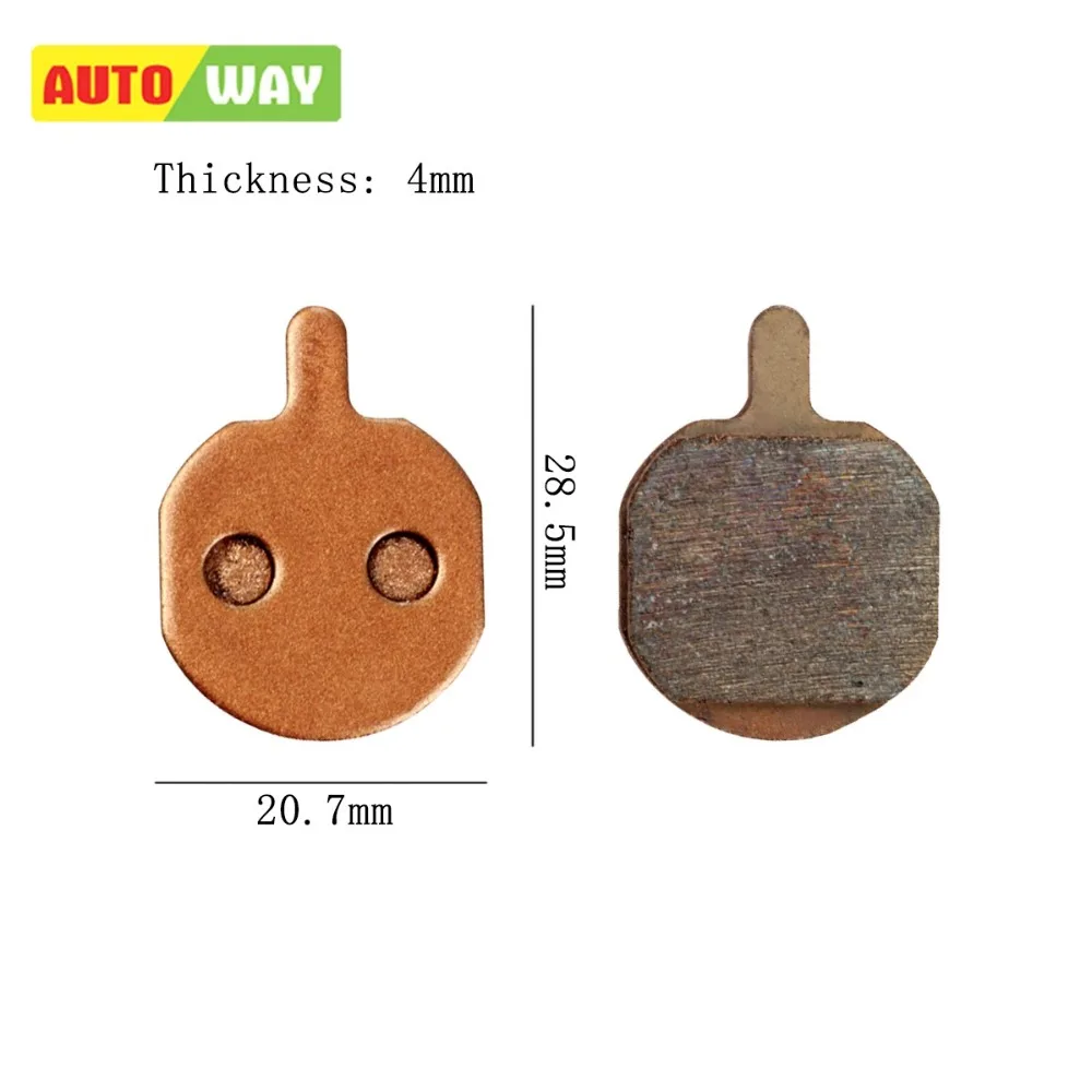 2 пары магнитные колодки для Hayes Sole MX2 MX3 MX4 MX5 CX5 дисковый тормоз горного велосипеда