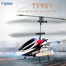 Flytec TY901 3.5CH металлический Радиоуправляемый вертолет с гироскопом для детей, игрушки, детский подарок, Радиоуправляемый мини-Дрон, вертолет