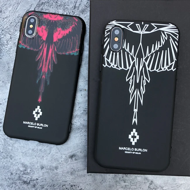 43 割引ブルー系から厳選した Marcelo Burlon Iphoneケース 7plus 8plus Iphone用ケース 家電 スマホ カメラブルー系 Aci Md