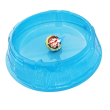 HBB 1PC New Spinning Tops Stadium Battle Attack Top Plate Transparent Blue Combat Arena For Beylad