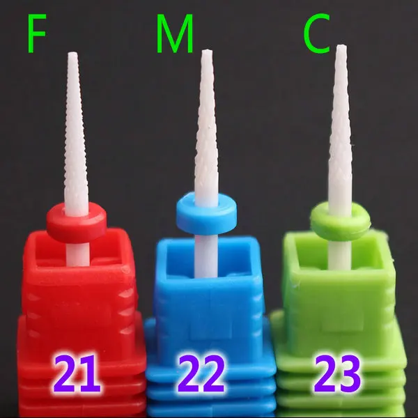 Milling Cutter For Manicure Ceramic Nail Drill Bits Manicure Machine Accessories Rotary Electric Nail Files Nail Art Tools -