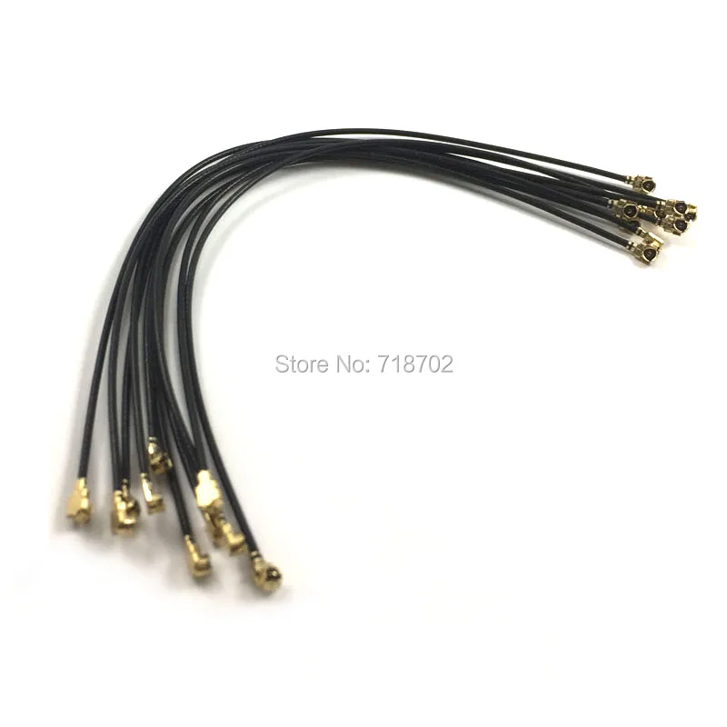 1PCS Black IPX to IPEX u fl Female 1 13 Cable Adapter Connector 15cm IPX 1