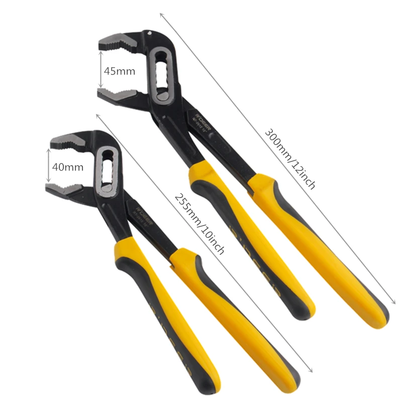 Rdeer 1 قطعة السباكة كماشة 10 بوصة/12 بوصة multitool كماشة مضخة مياه قبضة أنابيب للتعديل سباك السباكة أدوات Rdeer 1 قطعة السباكة كماشة 10 بوصة/12 بوصة multitool كماشة مضخة مياه قبضة أنابيب للتعديل سباك السباكة أدوات