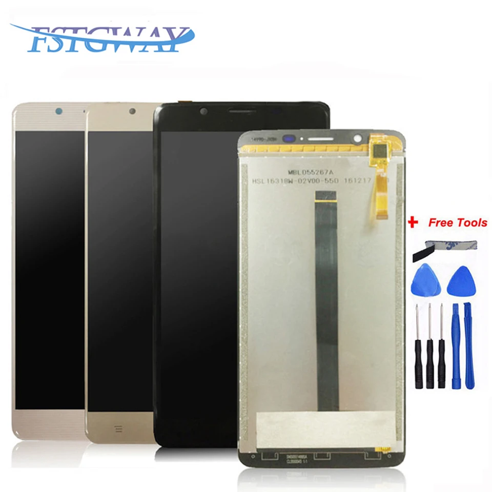 Скидка Для оригинального Blackview P2 P2 lite ЖК экран дисплей + сенсорный экран дигитайзер сенсор стекло сборка Замена
