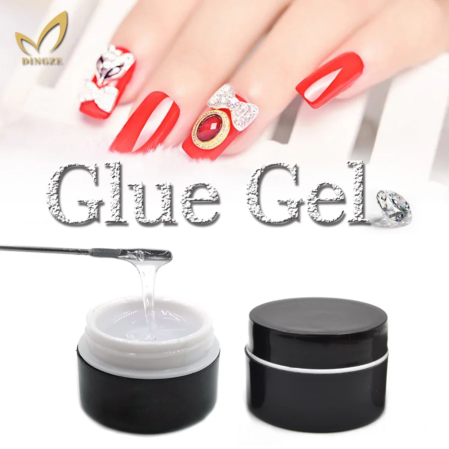 

Nail Sticky Adhesive Glue Gel For Nail Tips Decoration Jewelry Garment Makeup Nail Gel