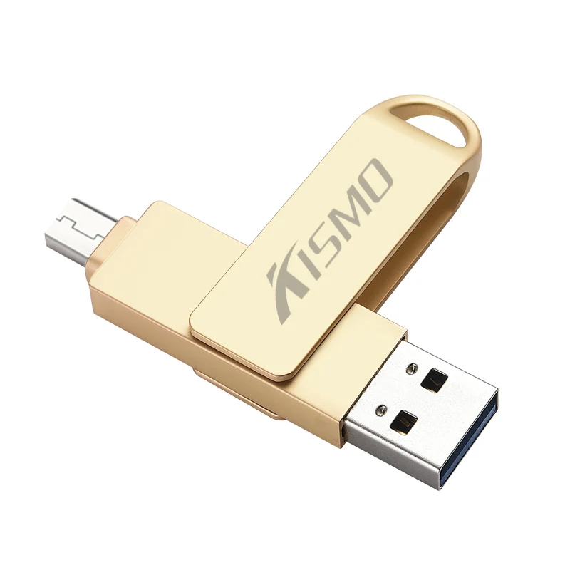 Флэш накопитель Kismo USB 3 0 OTG флэш для телефонов Xiaomi Redmi Note 5 Plus 5A 4A 4X S6 S7 Edge Android|USB