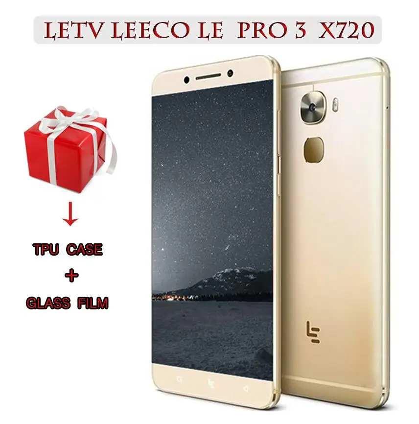 Letv Le 3 Pro LeEco Le Pro 3X720 Snapdragon 821 5," Dual SIM 4G LTE мобильный телефон 6G ram 64G rom 4070mAh NFC - Цвет: add gifts