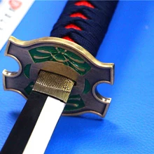 S0431 аниме Феи Эрза Скарлет малиновый SAKURA меч W/черная кожаная оболочка& Широкий клинок демона 41,1"