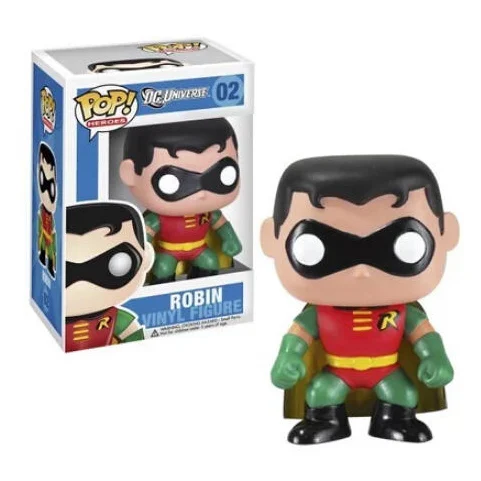 Оригинальный Funko pop DC Universe Heroes Robin Коллекционная Виниловая фигурка Игрушечная
