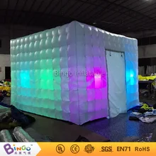 Чудо Cube Типи Надувные светодиодное освещение Photo Booth палатка индивидуальные взорвать шатер для игрушки палатки