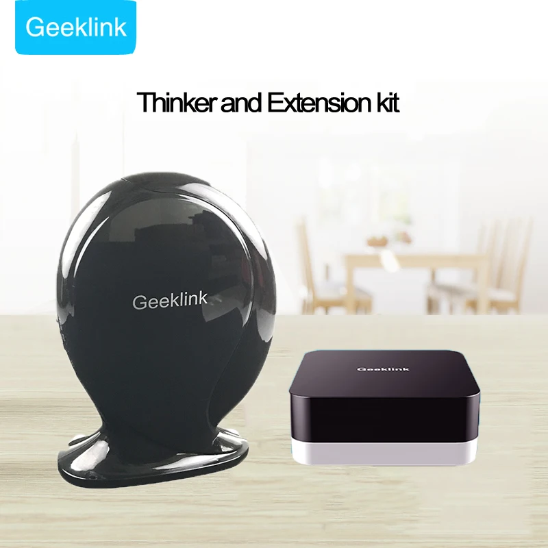 

Geeklink Thinker+Extension Intelligent Controller Router+RF+IR+Wifi Switch Remote Control Home Security Kit by Phone Smart Home