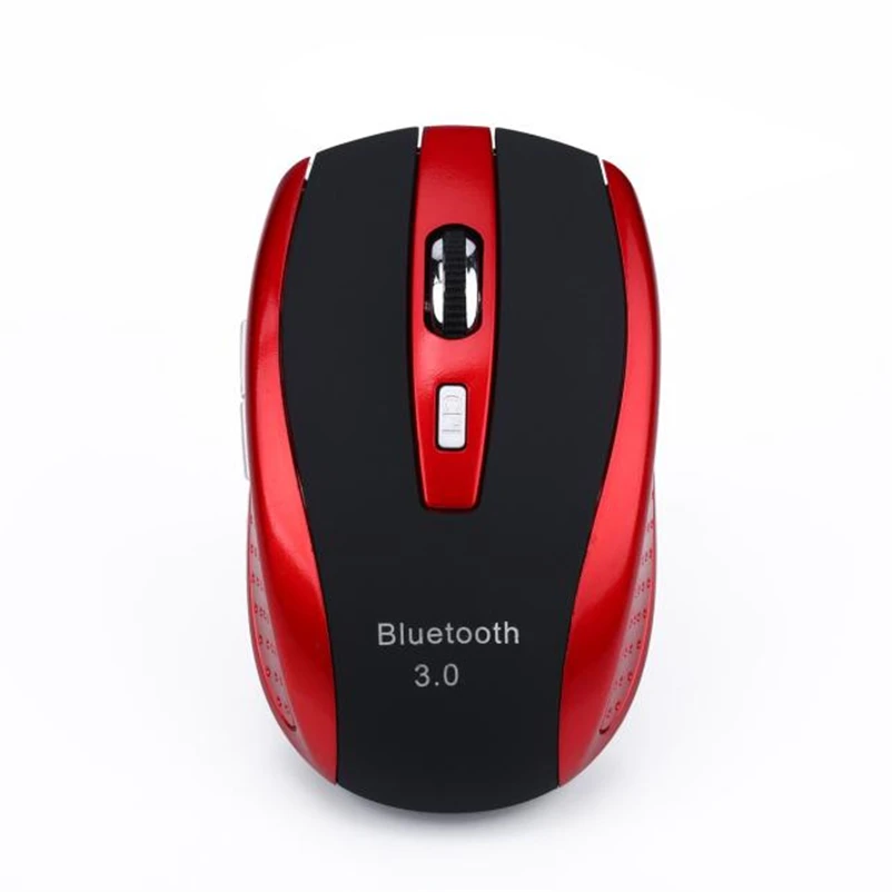 Malloom компьютерный Мышь Беспроводной мини Bluetooth3.0 оптическая игровая Мышь мышей 2400 Точек на дюйм 6D для мышь для лэптопа#30 - Цвет: Красный