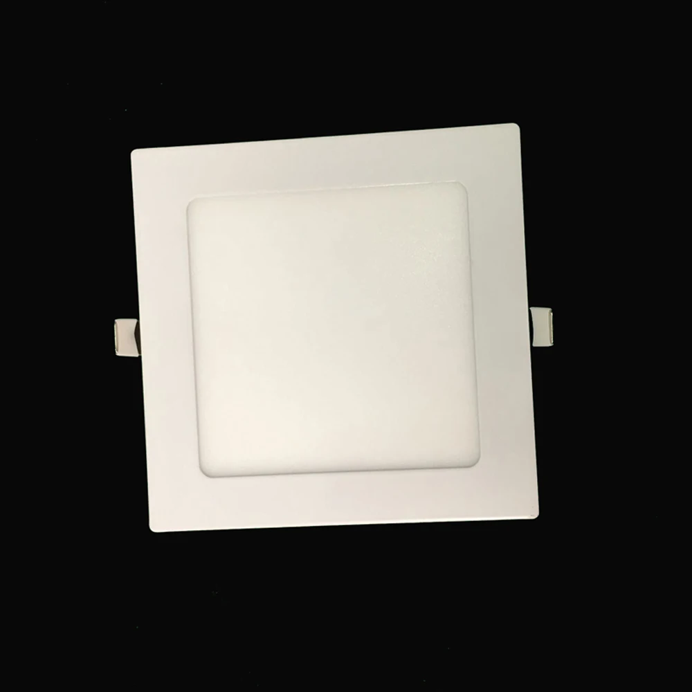 Downlights redondo/quadrado levou recesso luz ac85-265v Shape : Square