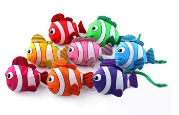 

10PCS High Quantity Fish Shopping Bag Foldable Bag Handle Bag Many Colors Available Outdoor Folding Shopping Bag Creative