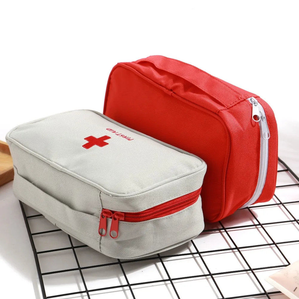 

Red First Aid Kit Survival Bag Multi Medical Kit Utility Tool Belt Pouch Hunt Travel Bag Emergency Medical Kit