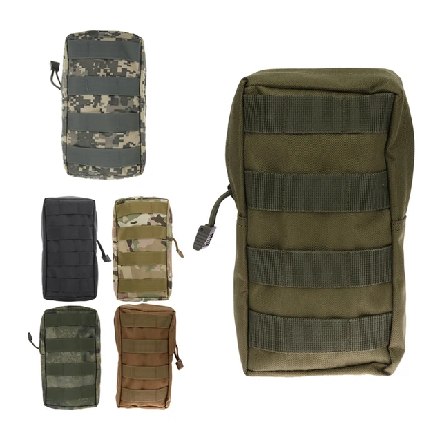 Portable Airsoft Molle Tactical Pouch Waist Bag Uni Nylon Portable Airsoft Molle Tactical Pouch Waist Bag Uni Nylon Military Medical First Aid Sling Case