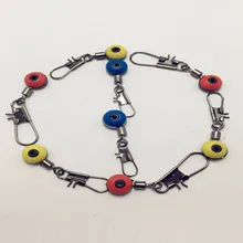 100 шт. поплавок для морской рыбалки океан Поплавковый стопор, поплавковый Соединитель с роликовыми вертлюжками+ булавка безопасности можно положить в рыболовные снасти коробки