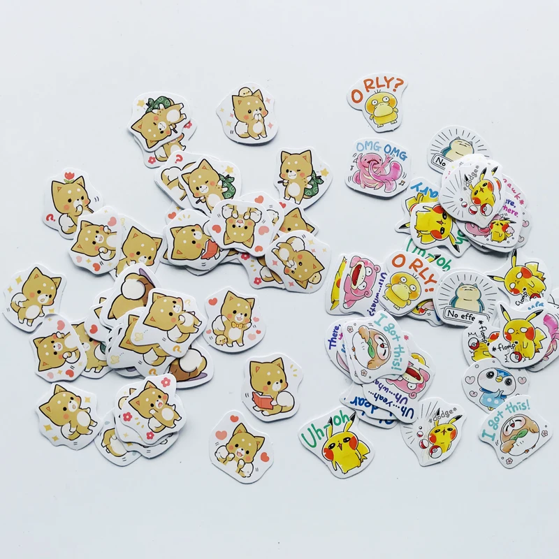 30 pcs//lot Cute Dog Shiba Inu Akita Husky Label Stickers Decorative Stationery