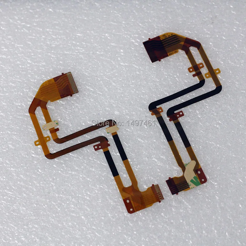 

2PCS LCD hinge rotate shaft Flex Cable for Sony HDR-CX550E HDR-XR550E CX550 XR550 Video Camera