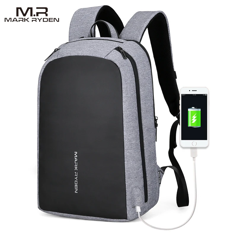 

Mark Ryden Men's Backpack USB Refill for Men's 15.6" Laptop Casual Backpack Business Bag