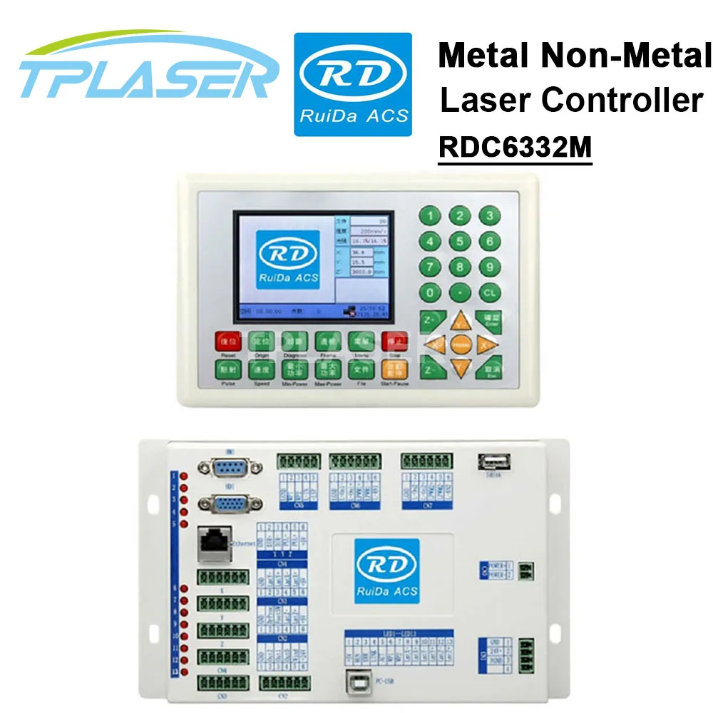 

Ruida RD6332M Metal Laser Cut Controller for Metal & Non-metal Mixed Laser Engraving and Cutting Machine
