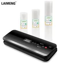 LAIMENG Автоматический Складной пищевой вакуумный упаковщик машина с стартовым комплектом сумки и рулонный шланг для пищевых продуктов и Sous Vide S260