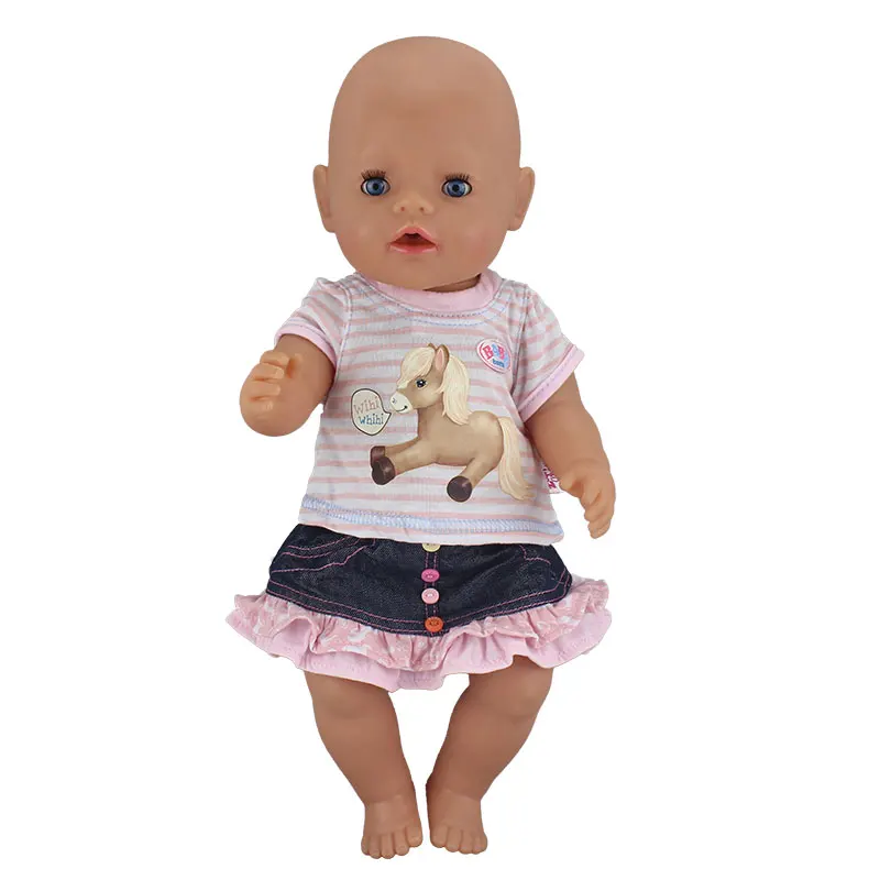 Платье Костюм для 17 дюймов Baby Doll 43 см одежда