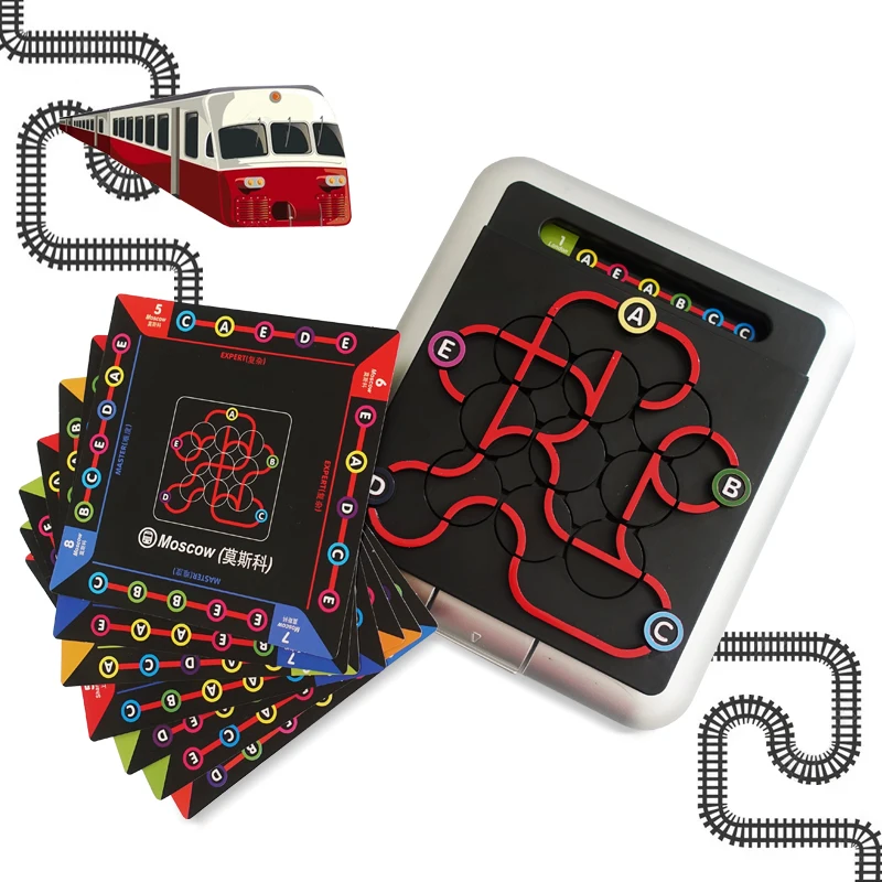 

Educational Toys Montessori Learning Game for Children 60 Challenges and 4 Difficulty Levels