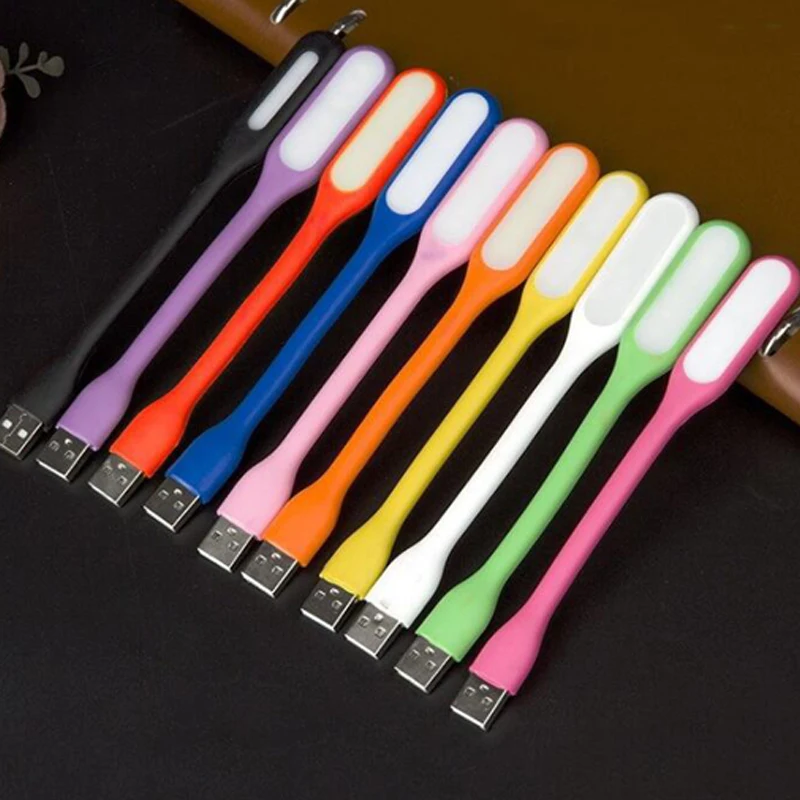 Customize Logo Night Lights Ultra Bright Flexible Mini USB Led Lamp for Laptop Notebook PC Computer Portable Lamp Battery Power (5)