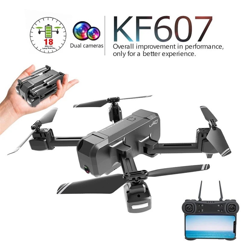 

RC Quadcopter Optical Flow Pressure Altitude Hold WiFi Wide-angle Electric Adjustment 1080P/4K Camera FPV LED Lights Drone toy
