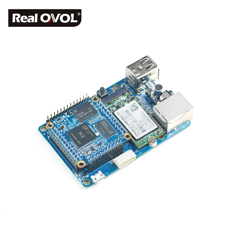 Мини-щит RealQvol Friendlyarm для NanoPi NEO Core/Core2 такой же форм-фактор, как и RPi, может быть хорошо помещен в чехол RPi