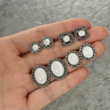 6 Pairs/Lot Vintage Hollow Out Stud Earrings Set for Women Carved Geometric Fashion Ear Jewelry Cute Small Ear Accessories Gift 6 Pairs/Lot Vintage Hollow Out Stud Earrings Set for Women Carved Geometric Fashion Ear Jewelry Cute Small Ear Accessories Gift