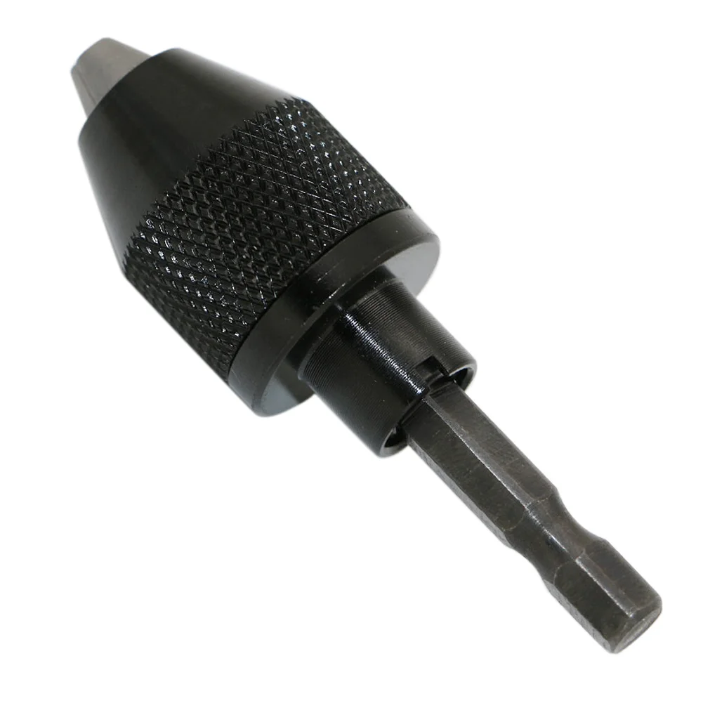 

New Hexagon Shank 1/4 Keyless Drill Bit Chuck Quick Change Adapter Converter Hex Shank Easy Bit Change For Instant Swaps