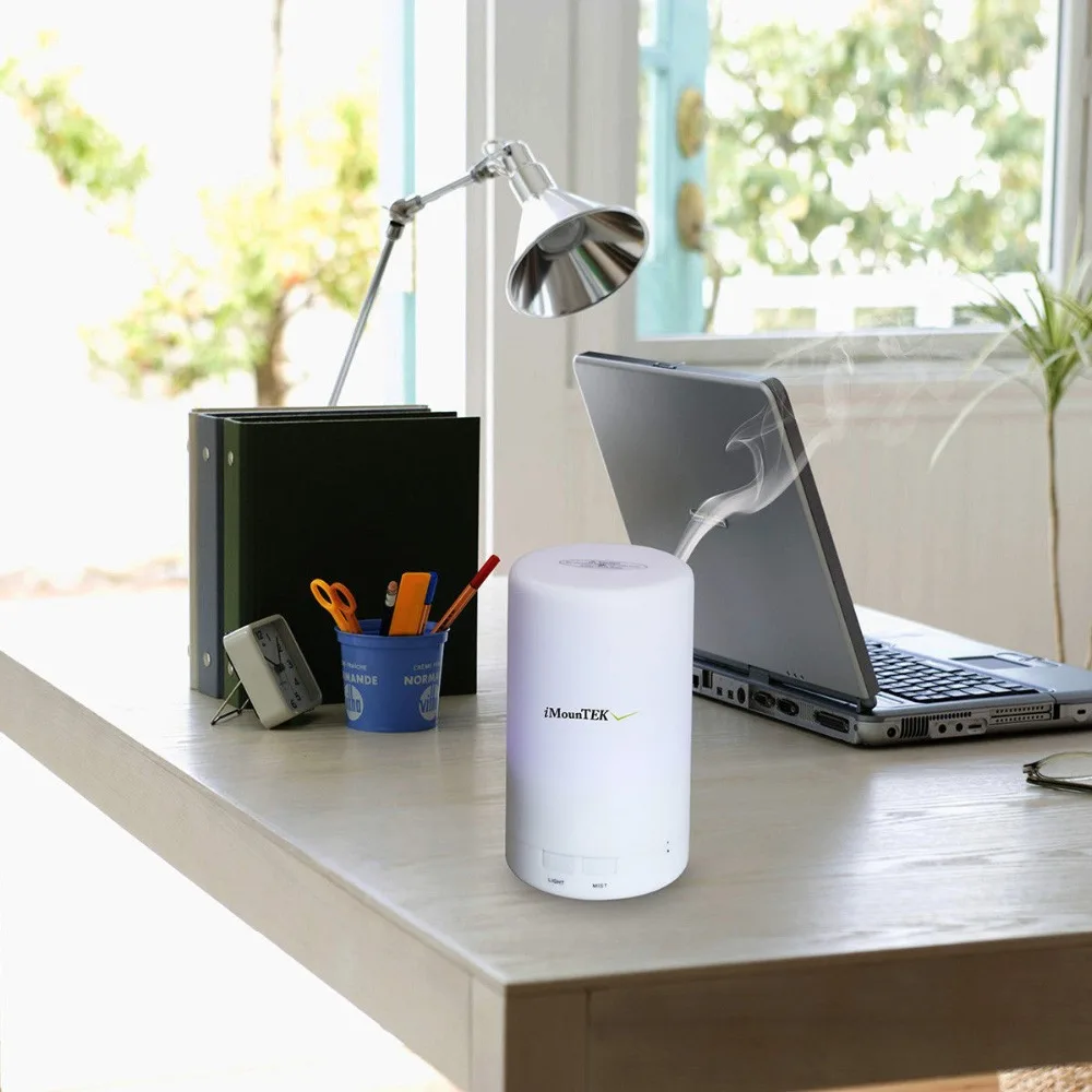 

50ml Ultrasonic USB Aroma Diffuser Mini Humidifier LED Lamp Essential Oil Aromatherapy Air Purifier Mist Fogger Air Humidifier
