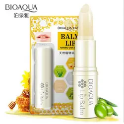 Bioaqua lipblam натуральный Мёд Бальзамы для губ влажный питательный гиалуроновая кислота, витамин e Средства ухода за губами Средства ухода за
