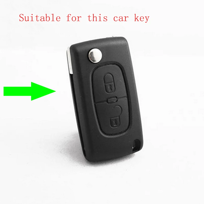 Высококачественный силиконовый чехол для ключей Peugeot 208 207 3008 308 RCZ 508 408 2008 407 307