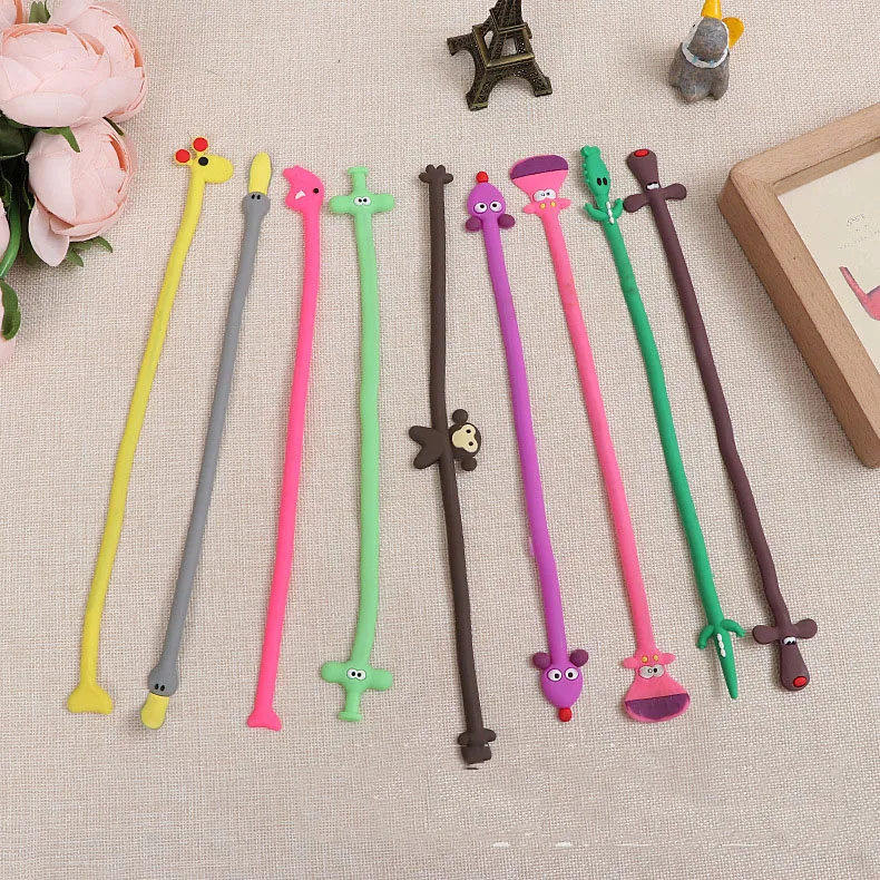 Cute Animail Cable Protector Cord Wire Charging Winder For Iphone Charger protector winder Data Line Case Rope | Дом и сад