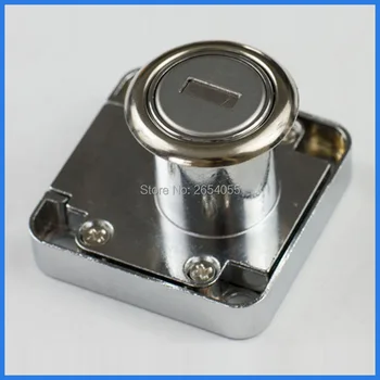 

5 pcs 22mm cylinder 180 degrees turned drawer lock tool cabinet lock with same keys