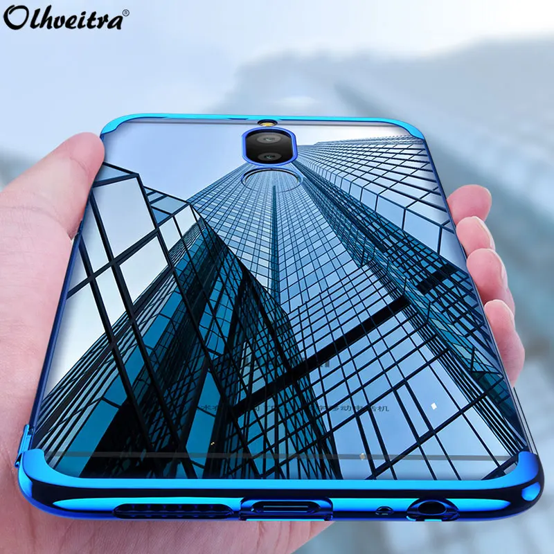 

Soft TPU Back Cover For Huawei Mate 10 Lite Maimang 6 Case Protective Clear Silicone Case For Huawei Honor 9i Nova 2i