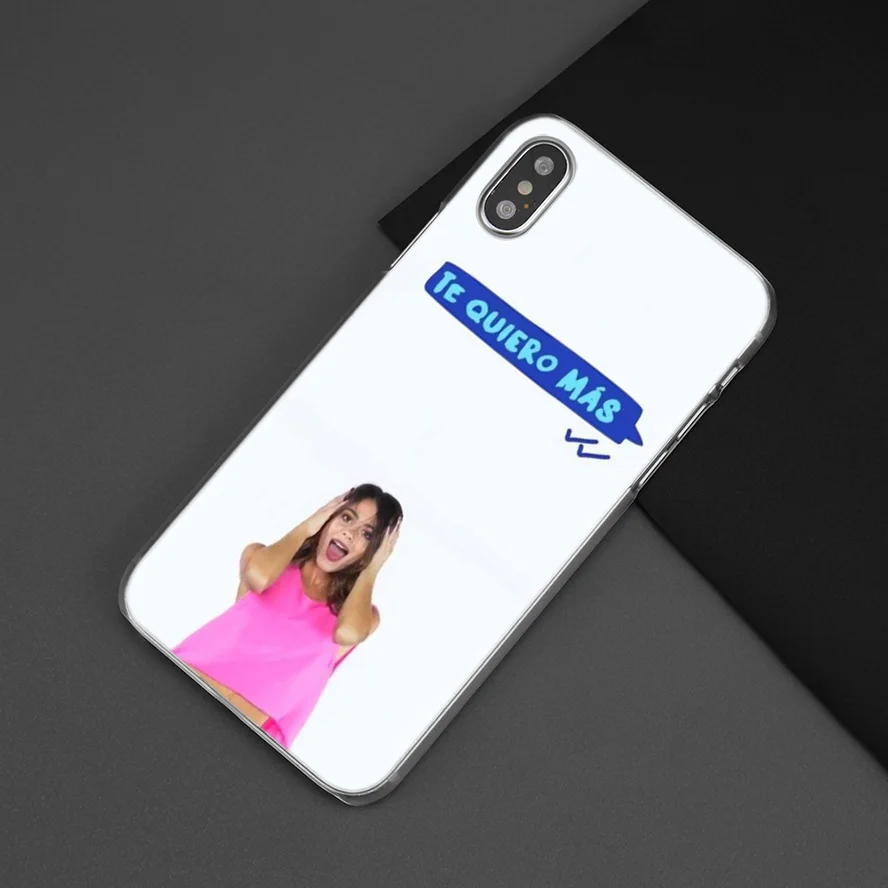 Чехол Martina Stoessel Violetta Girl для iPhone XS Max XR X 10 7S 8 6 6S Plus 5S SE 5 4S 4 5C Прозрачный жесткий чехол для телефона из поликарбоната