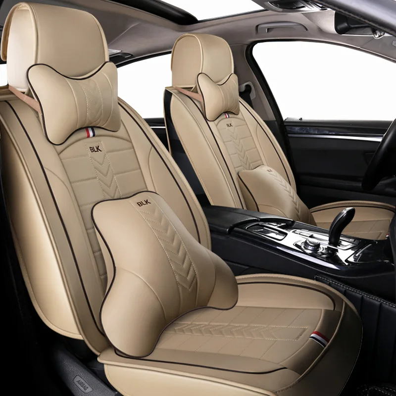

Automobiles Leather Universal car seat cover For FIAT Fiorino Qubo Punto Bravo Sedci Doblo 500X 500L Perla Palio-Weekend Siena