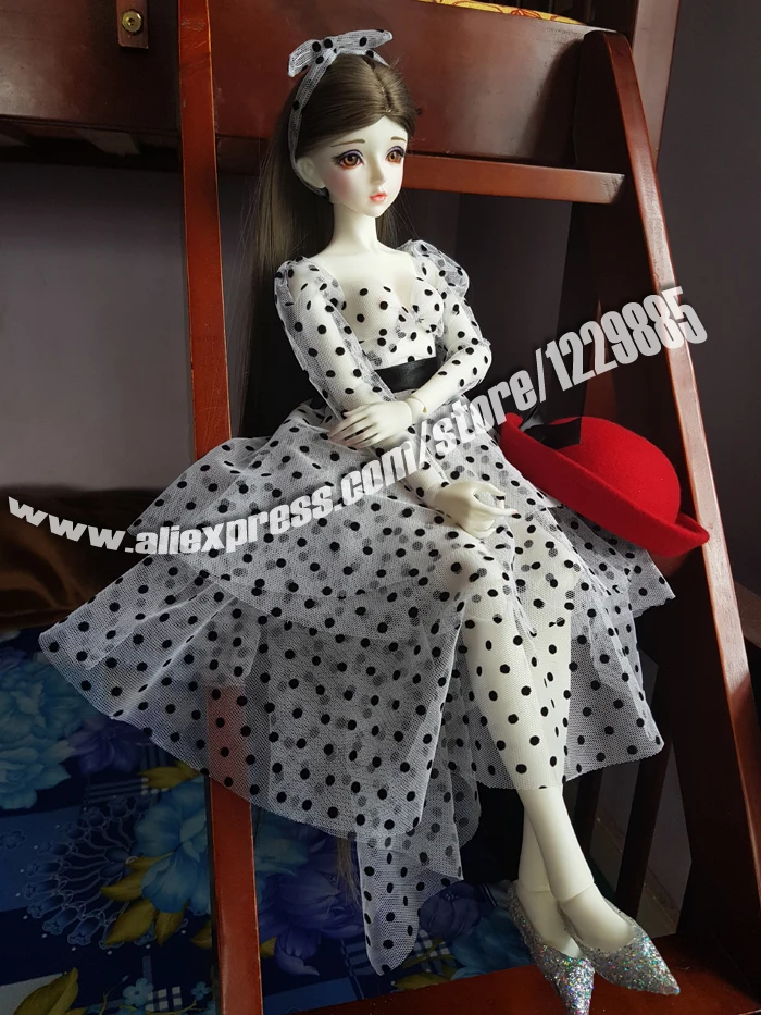 HeHeBJD 1/3 кукла HuaRong оригинальное Тело с BJD модная и красивая девушка