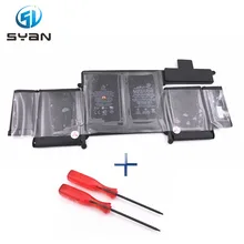 A1582 battery for Macbook Pro Retina 13.3” laptop A1502 Battery MF839 MF840 compatible 2015 year 11.42V / 74.9WH