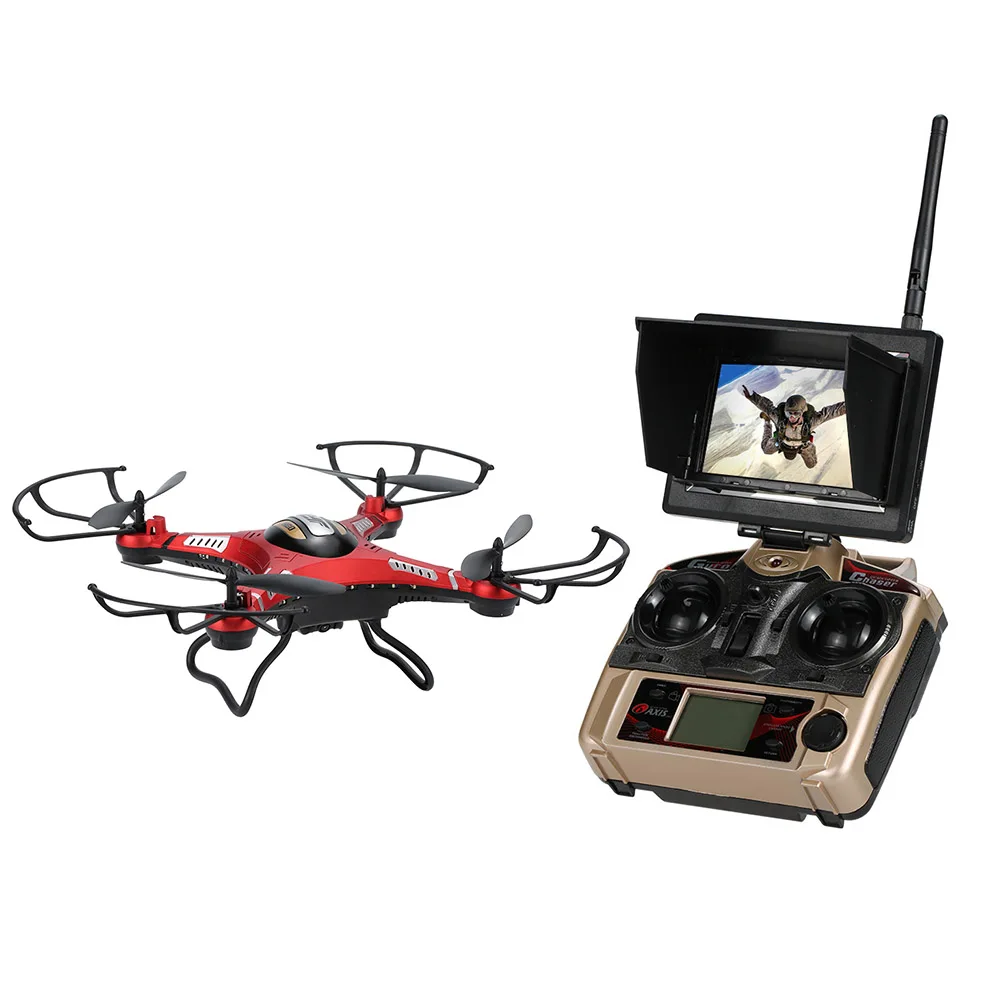 

Original JJRC H8DH 2.4G 4CH 6-axis Gyro 5.8G FPV Quadcopter RC Drone With 2.0MP Camera RTF 3D-flip Set-height Mode Function