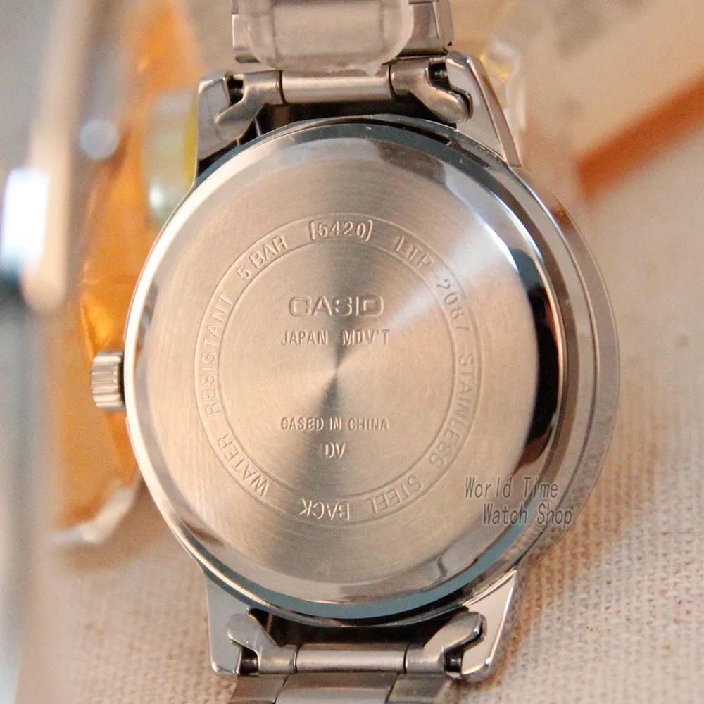 Casio watch Fashion simple pointer waterproof quartz ladies watch LTP-2087D-1A