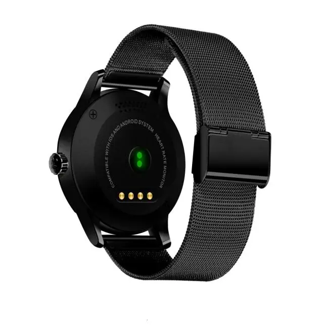 HL K88H MTK2502C Bluetooth Смарт Часы Heart Rate трек наручные Нержавеющая сталь 25 августа E22