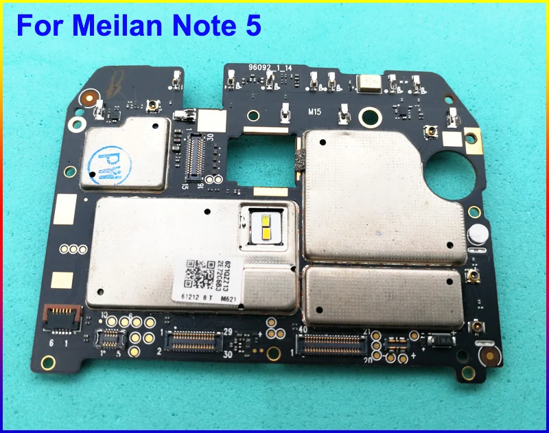 

HAOYUAN.P.W Original Full Working Unlocked Motherboard flex Circuits Cable FPC For Meizu M5 Note / Meilan Note5 MB Plate 16GB