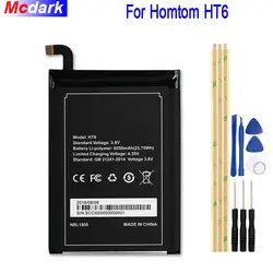 Mcdark 6250 мАч Батарея для HOMTOM HT6 Batterie аккумуляторная батарея AKKU ACCU PIL мобильного телефона + инструменты для HOMTOM HT6