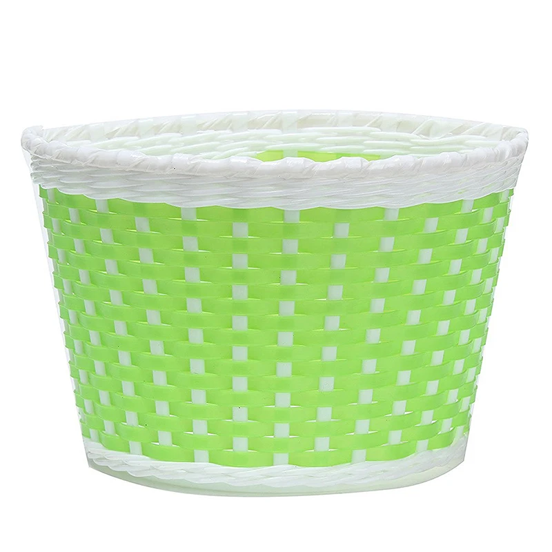 

Children Bicycle basket Shopping basket Luggage carrier Handlebar basket Bike handle basket green
